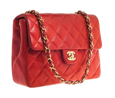 chanel red purse price|vintage Chanel bag red.